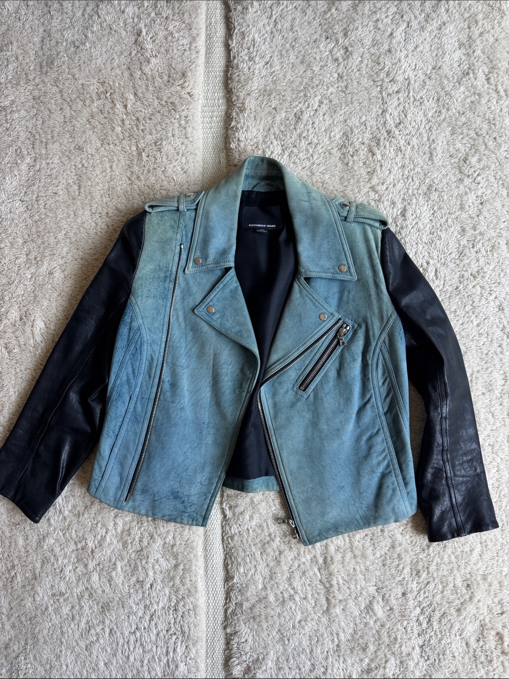 Alexander Wang butter soft leather jacket